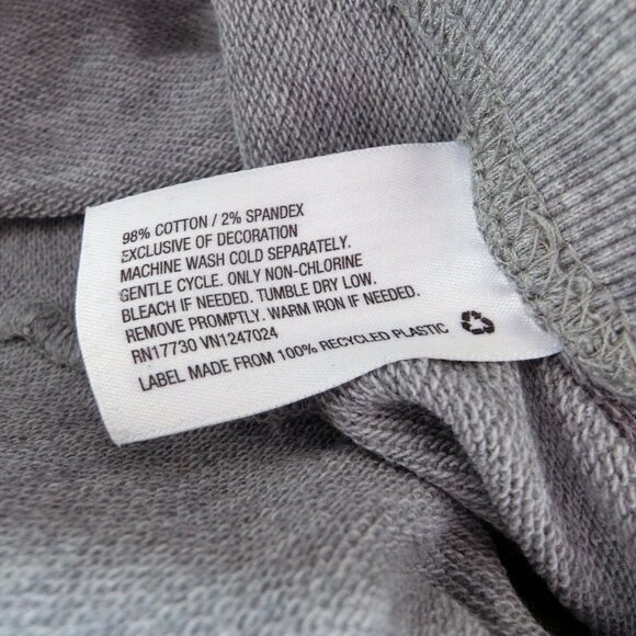 JoyLab Gray Jogger Sweatpants Elastic Cuffs Pockets Size M - Picture 4 of 4